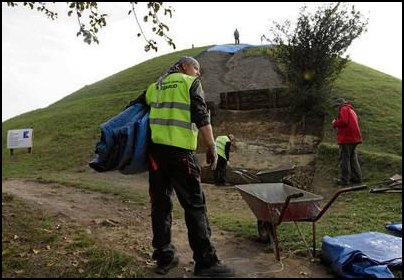 Na kopcu Krakusa trwają prace zabezpieczające